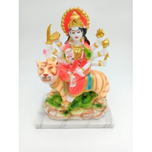 Durga Vaishno Mata Murti marble 22 cm
